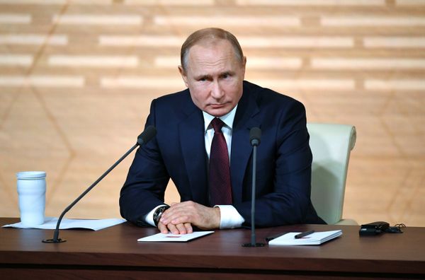 Ежегодная большая пресс-конференция президента РФ В. Путина