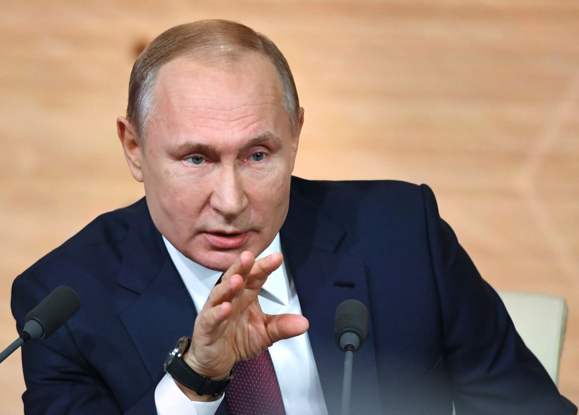 Ежегодная большая пресс-конференция президента РФ В. Путина - РИА Новости, 1920, 19.12.2019