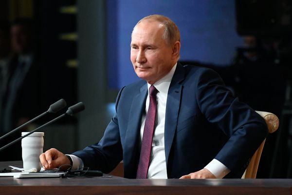 Ежегодная большая пресс-конференция президента РФ В. Путина