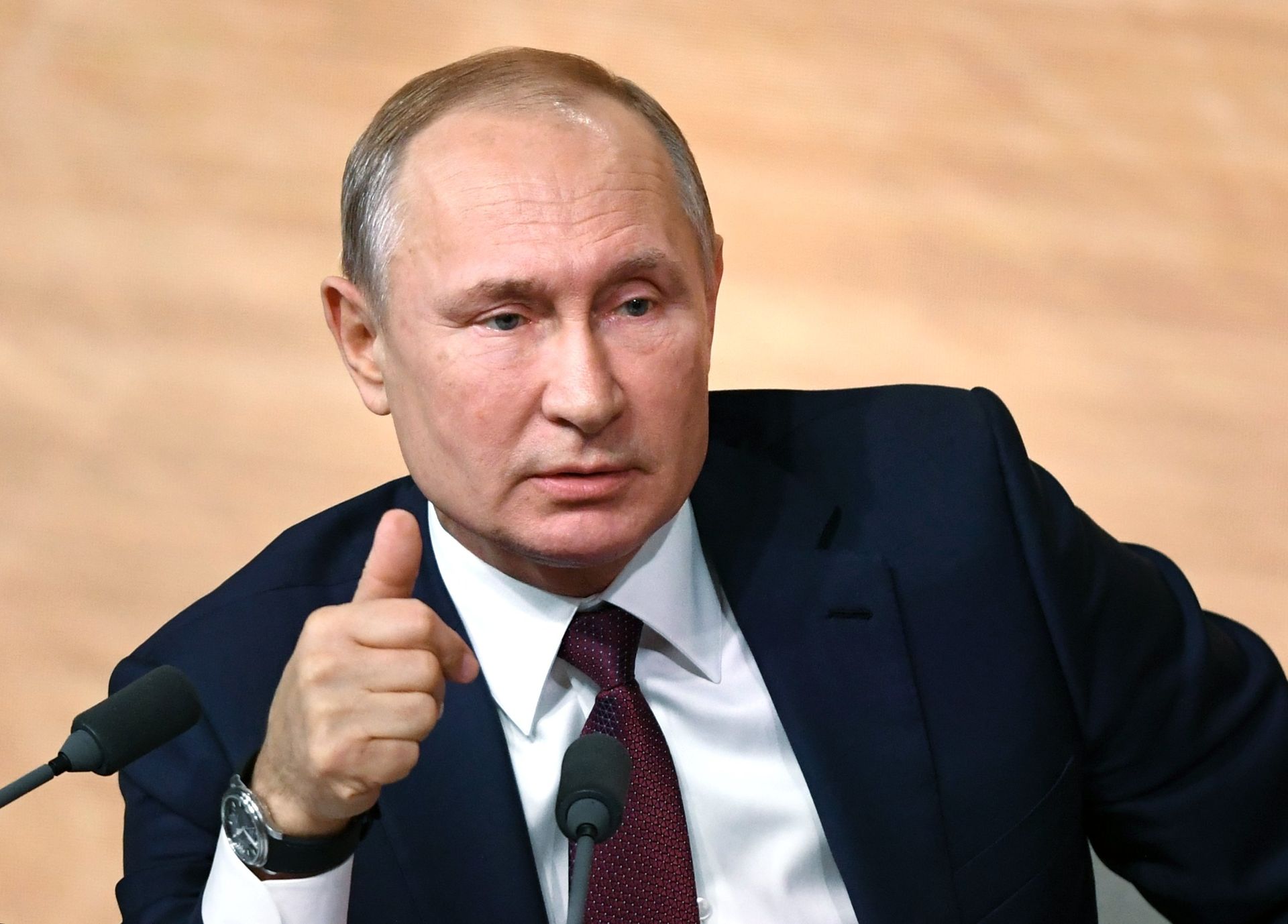 Ежегодная большая пресс-конференция президента РФ В. Путина - РИА Новости, 1920, 07.10.2021