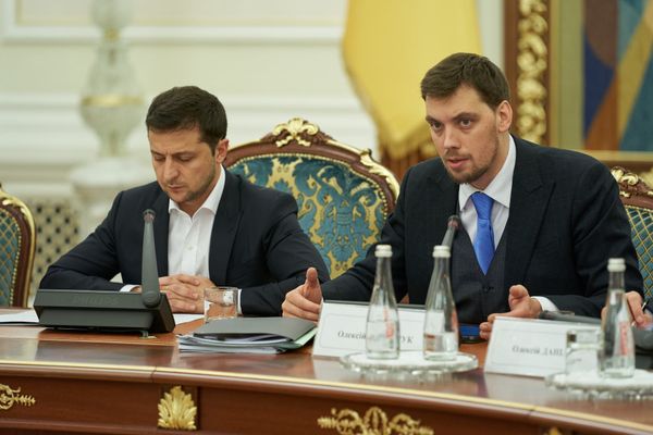 Зеленский Гончарук Зеленский Гончарук