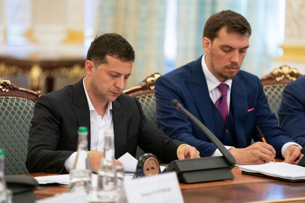 Зеленский Гончарук Зеленский Гончарук