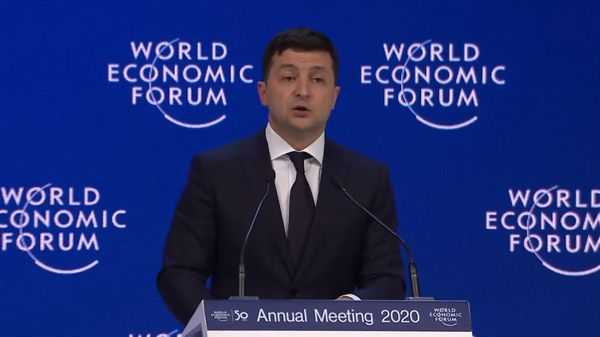 Зеленский Давос