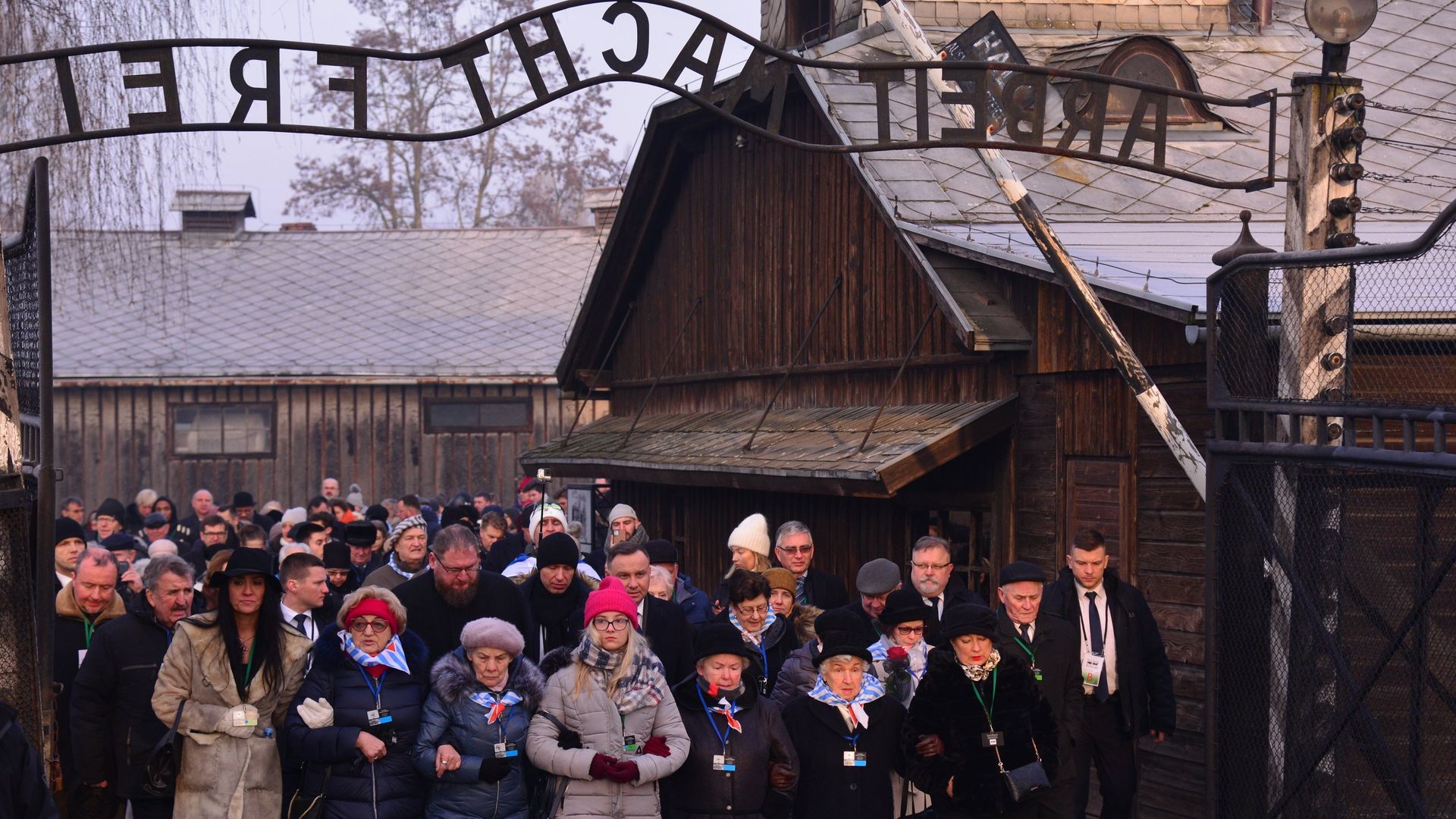 Мероприятия в честь 75-летия освобождения Освенцима Мероприятия в честь 75-летия освобождения Освенцима - РИА Новости, 1920, 27.01.2023
