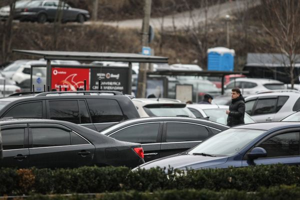 Киев машины пробки автомобиль