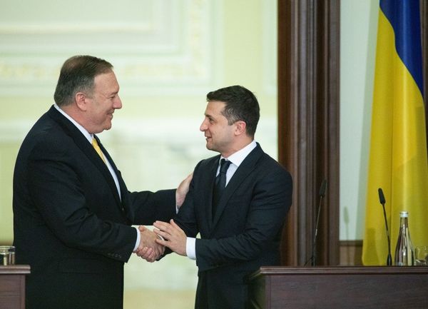 Зеленский Помпео