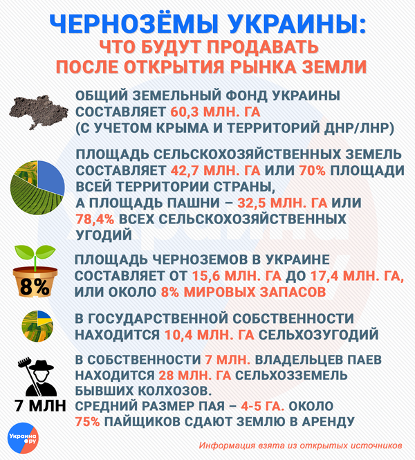 Рынок земли инфографика Рынок земли инфографика