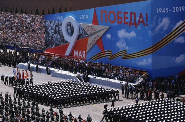 Генеральная репетиция парада Победы