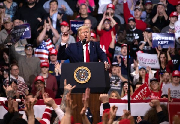 Предвыборный митинг президента США Д. Трампа в Нью-Гэмпшире Предвыборный митинг президента США Д. Трампа в Нью-Гэмпшире
