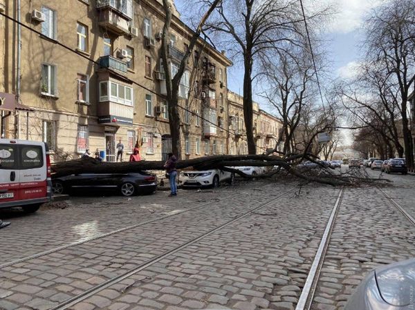 Ураган в Одессе