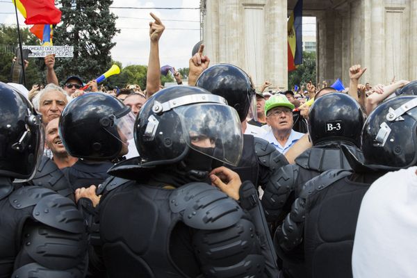 Акция протеста в Кишиневе