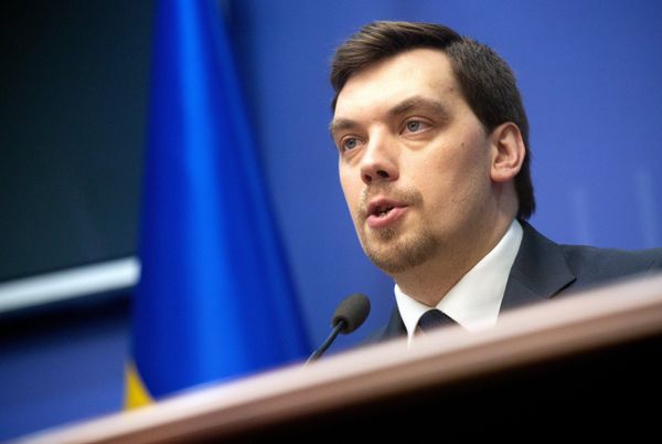 Брифинг премьер-министра Украины А. Гончарука