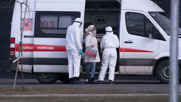 Больница в Коммунарке для пациентов с подозрением на коронавирус 
