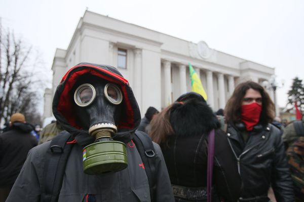 Акция протеста в Киеве