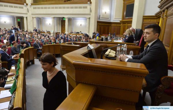 Верховная рада Зеленский заседание