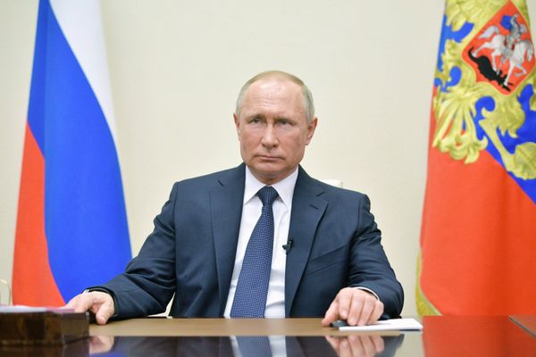 Президент РФ В. Путин выступил с обращением к гражданам
