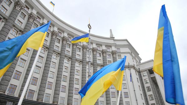 Здание правительства Украины в Киеве