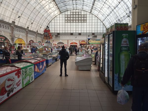 рынок Привоз перед Пасхой  Одесса