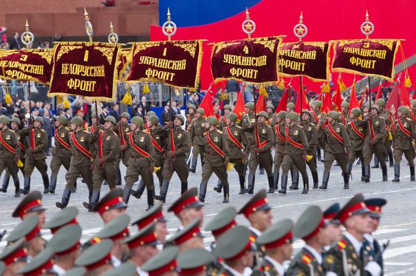 Генеральная репетиция парада Победы