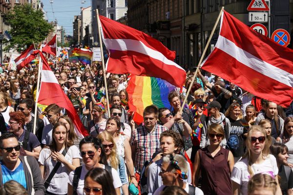 Общебалтийский гей-парад в Риге