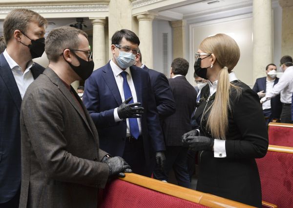 Верховная рада Тимошенко Юлия Разумков