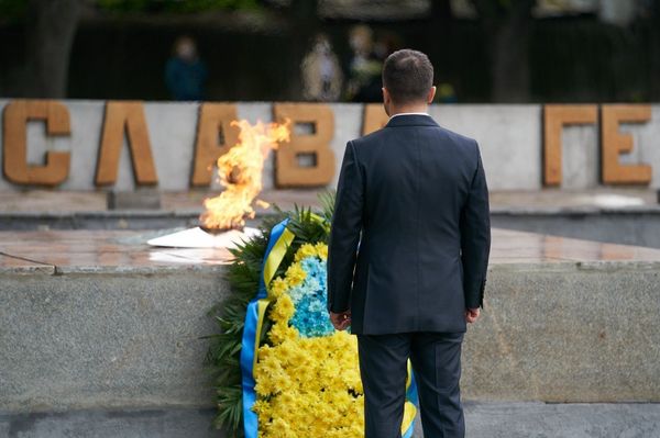Зеленский Меловое День Победы