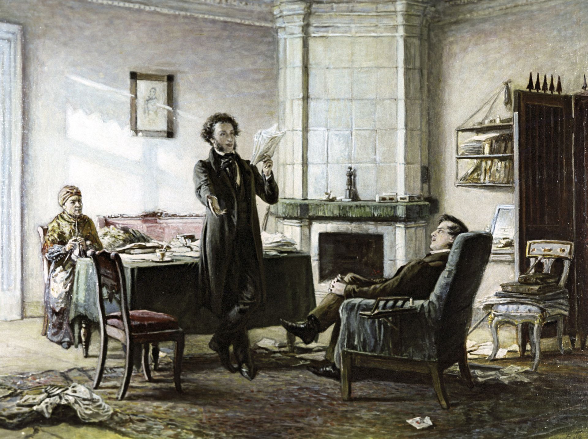  Николай Ге А.С. Пушкин в селе Михайловском, 1875 год - РИА Новости, 1920, 26.05.2026