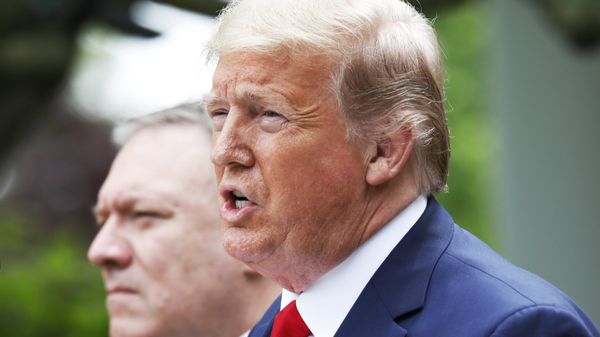 Брифинг президента США Д. Трампа
