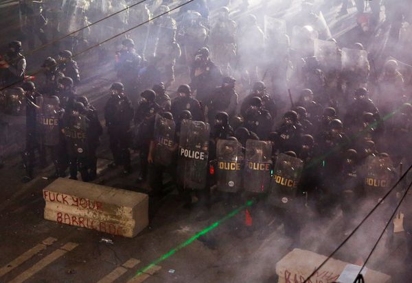 Протесты в США