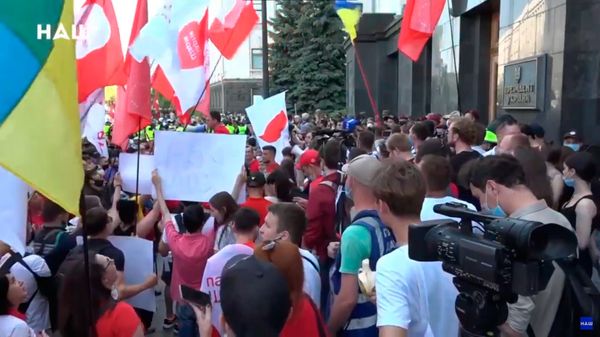 Митинг за отставку Зеленского