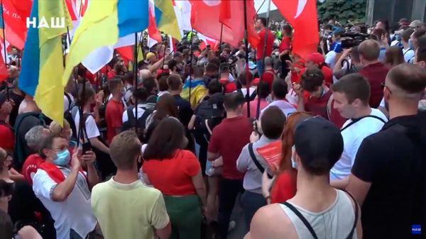 Митинг за отставку Зеленского