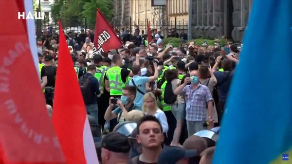 Митинг за отставку Зеленского