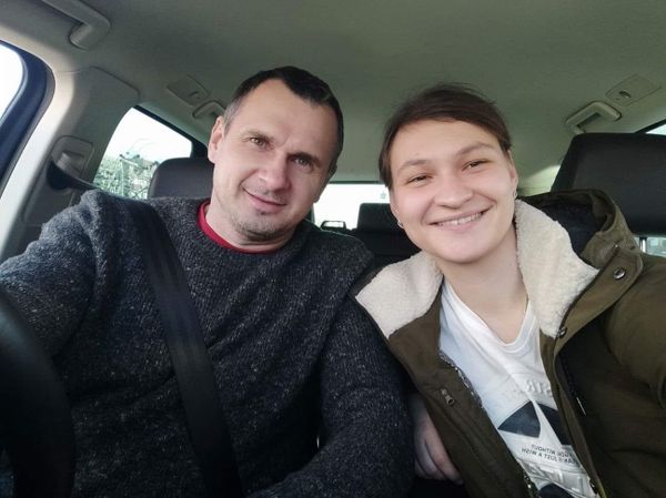 Олег Сенцов и Яна Дугарь Олег Сенцов и Яна Дугарь