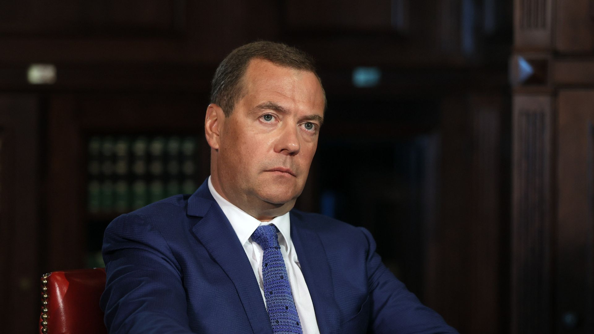 Заместитель председателя Совбеза РФ Д. Медведев дал интервью ИД Комсомольская правда - РИА Новости, 1920, 18.10.2024