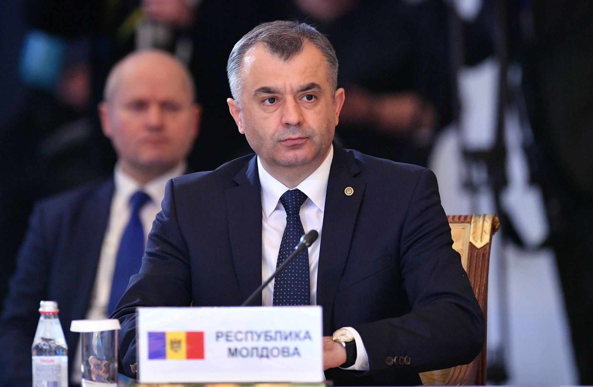 Рабочий визит премьер-министра РФ М. Мишустина в Казахстан Премьер-министр Молдавии Ион Кику - РИА Новости, 1920, 08.12.2020