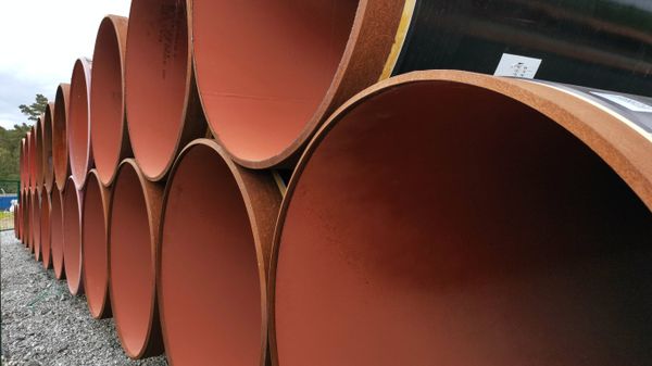 Строительство газопровода Северный поток-2 в Германии