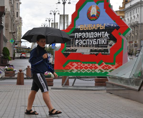 Предвыборная агитация в Минске Предвыборная агитация в Минске