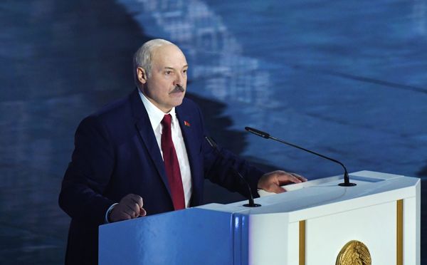 Обращение президента Белоруссии А. Лукашенко накануне президентских выборов