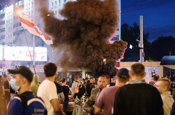 Протесты в Минске