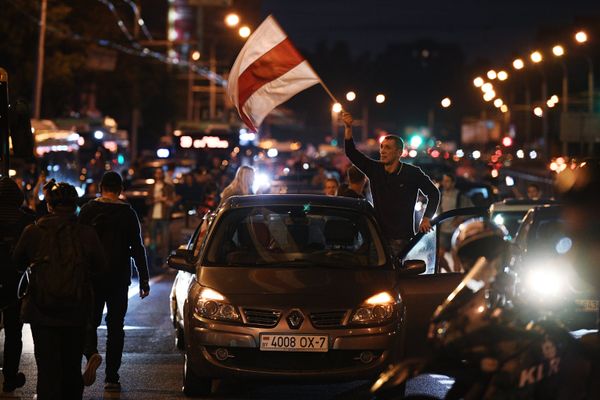 Протесты в Минске