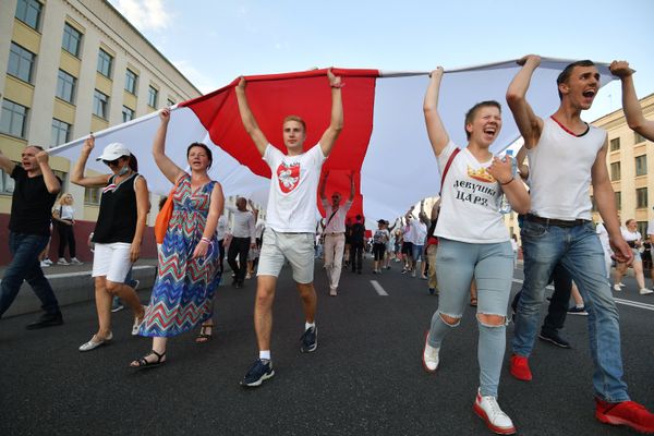Общегражданский марш За свободу в Минске