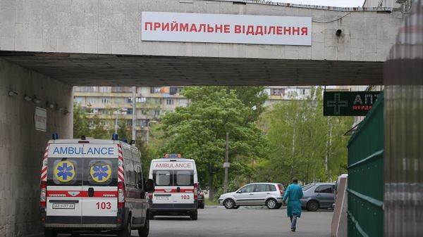 Акция протеста врачей в Киеве