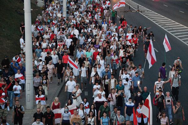 Протесты в Минске