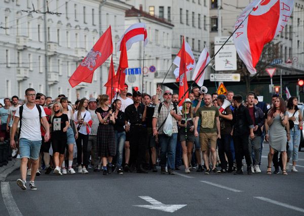 Протесты в Минске