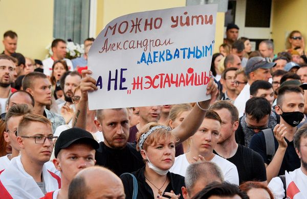 Протесты в Минске Протесты в Минске