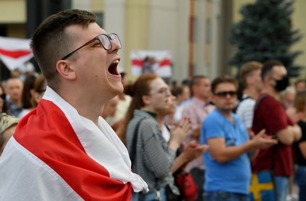 Протесты в Минске Протесты в Минске