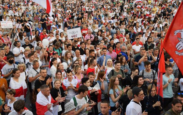 Протесты в Минске Протесты в Минске