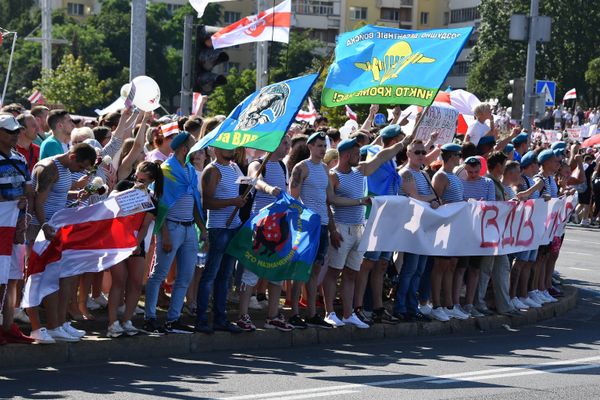 Общегражданский марш За свободу в Минске
