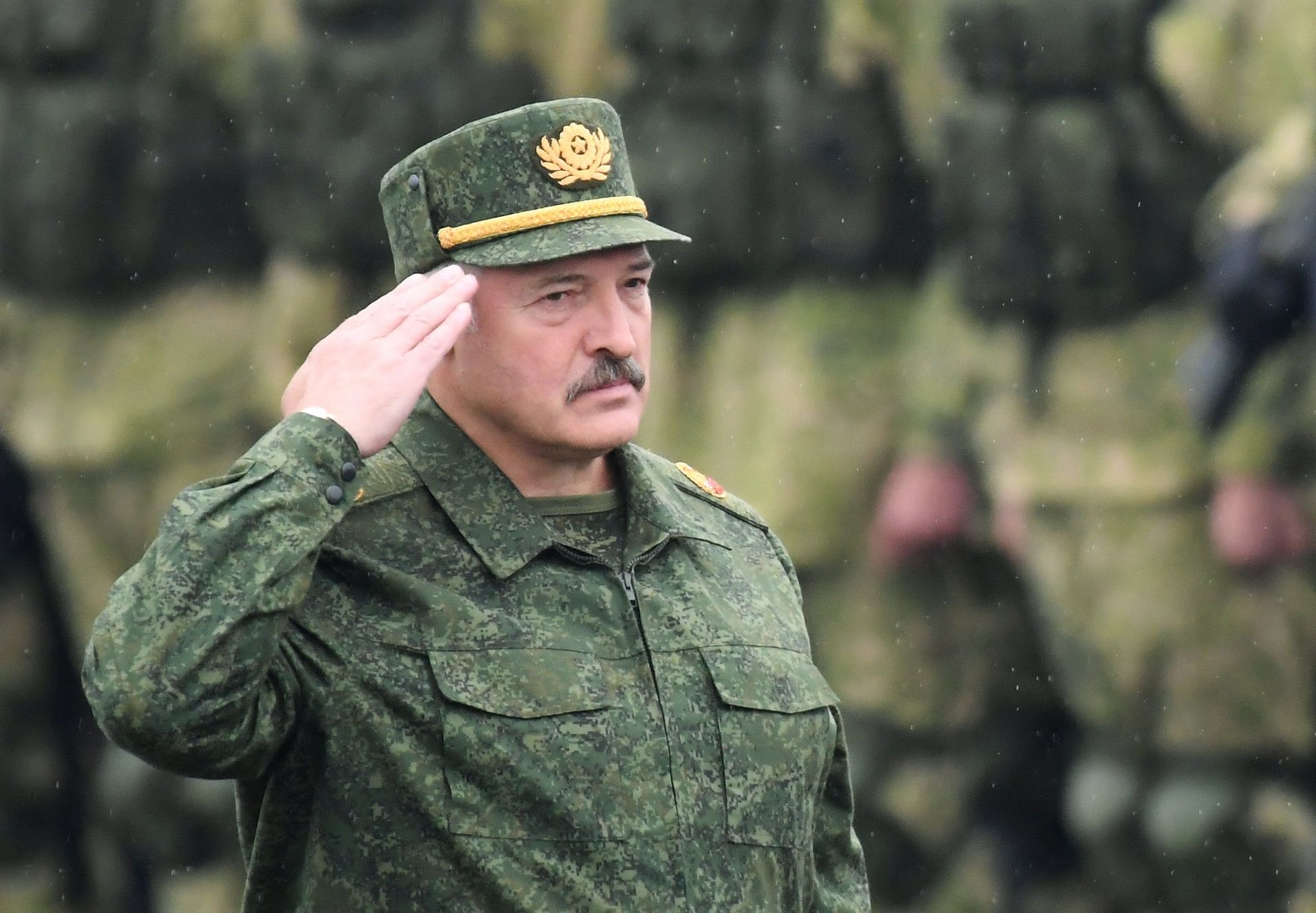 Российско-белорусские учения Запад-2017 в Минской области Лукашенко - РИА Новости, 1920, 27.09.2021