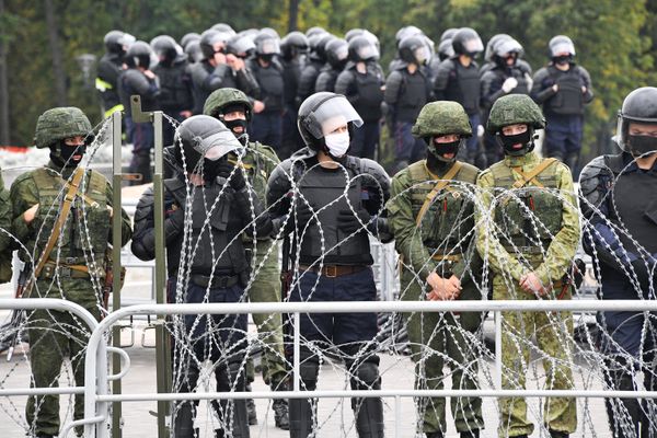 Акции протеста в Минске Акции протеста в Минске